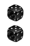 Dice Tire Valve Caps (2 pieces)